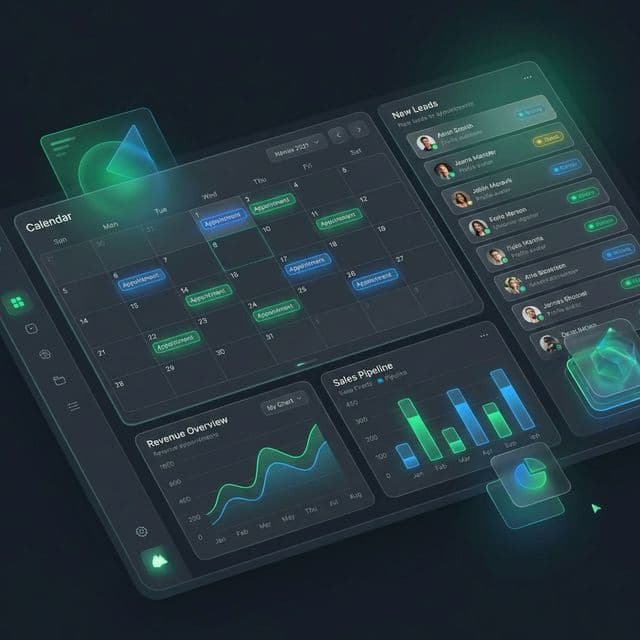 JobberHub CRM Dashboard
